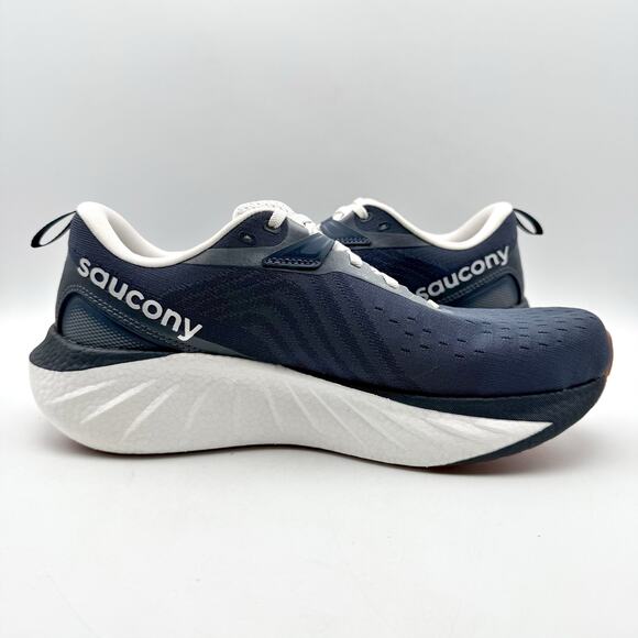 Saucony Mens Triumph 22 Running Sneakers US 10 M EU 44 Blue White Athletic NIB - Picture 4 of 12